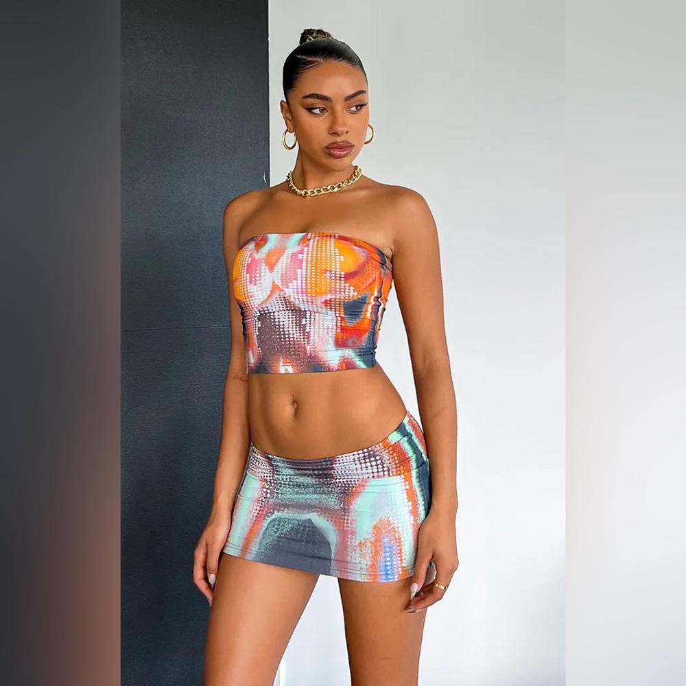 My Favorite Part Strapless Crop Jupiter - Picture 6 of 10